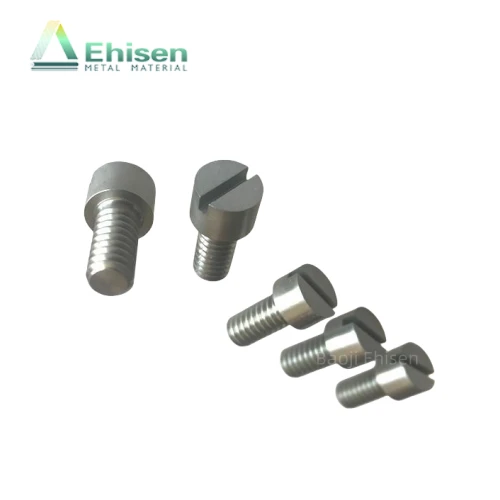 Pure Molybdenum Flat Head Screws Nuts And Bolts