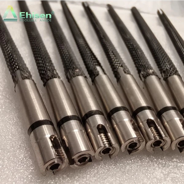 Customized Ruthenium-Iridium Coated MMO Titanium Anode for Cathodic Protection supplier Customized Ruthenium-Iridium Coated MMO Titanium Anode for Cathodic Protection supplier